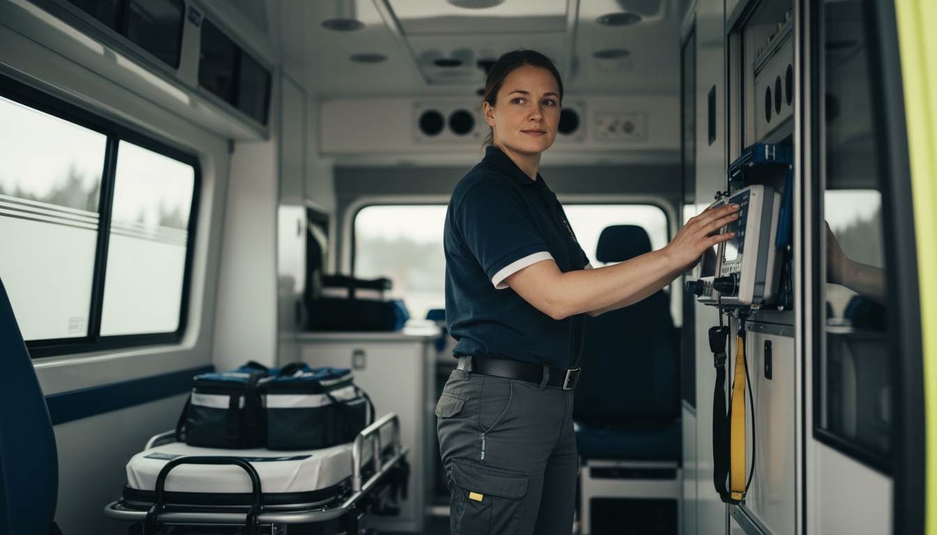 Ambulanssjukvårdare lön – medellön ligger på 37 500 kr i månaden