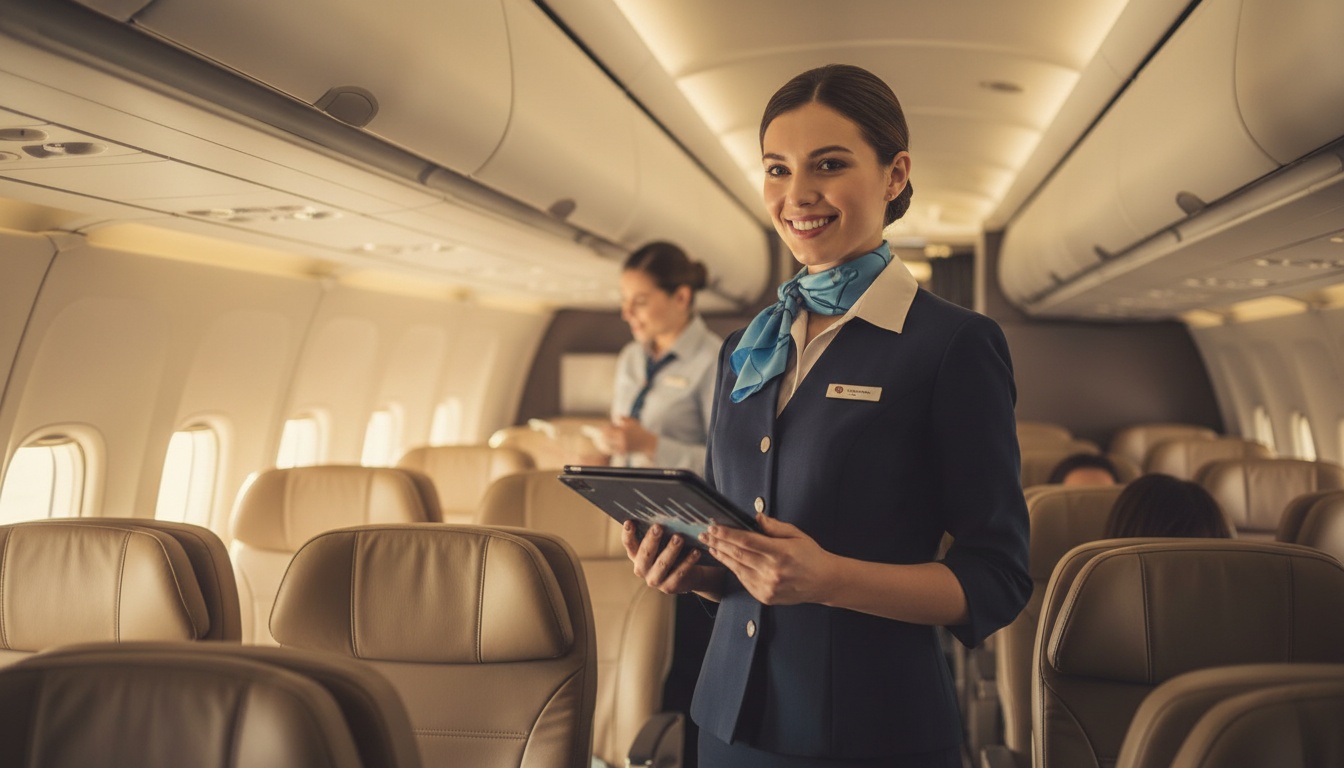 Flygvärdinna lön 2025 – vad tjänar en kabinanställd?
